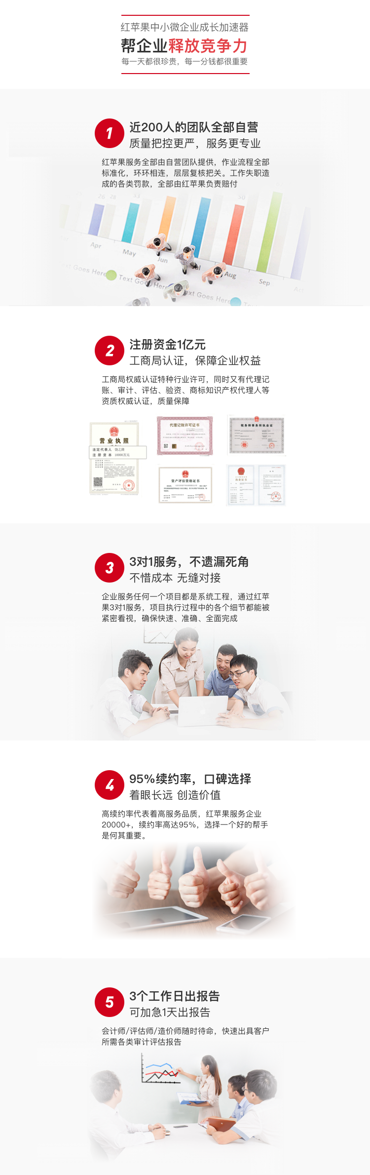 公司变更为什么选择红苹果财务