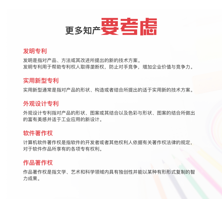 更多知识产权专利申请