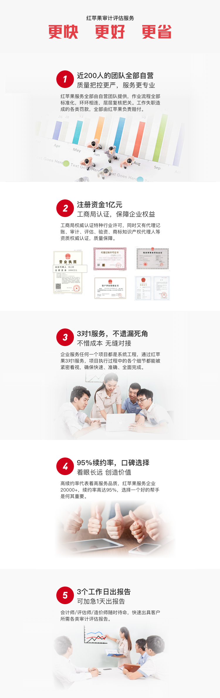 红苹果财务审计评估服务
